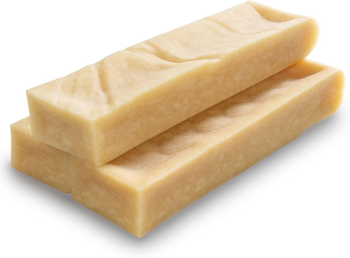 SnelShoppen - WOW BITES Premium Kauwsnacks voor Honden - Langdurige Natuurlijke Melk Kauwstaafjes - Medium Hondensnacks met Kaassmaak (225 g, Pack van
