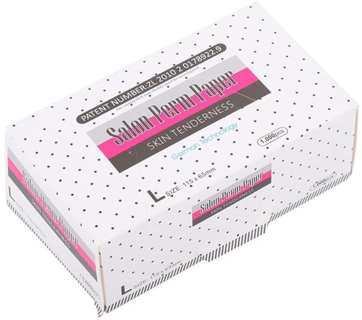 Perm Papier Ultradun - Haarpermanent Accessoire - Ademend Mesh Ontwerp - Hoge Temperatuur Bestendig - Lichtgewicht en Compact - Handig in Gebruik - Haarpapier