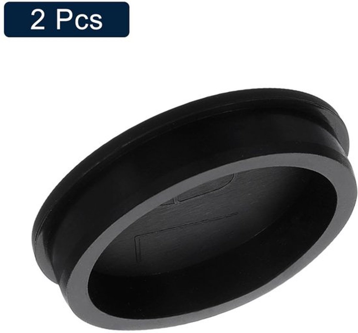 Knopplug Waterdicht - Rubber/Hoogwaardig Siliconen - 76 mm - Temperatuurbestendig tot 250 °C - 2 Stuks - Eenvoudig te Installeren - Rubberen Stop