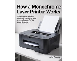 SnelShoppen - Monochrome Laser Printer - Complete Gids voor Kiezen, Instellen en Goedkoop Afdrukken voor Thuis of Kantoor, Zwart-Wit, Efficiënt en Bet