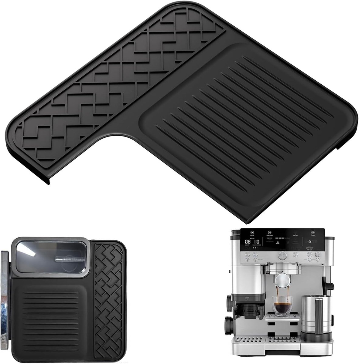 Siliconen Mat voor Luxe Espresso Koffiemachine Antislip en Waterdicht Bescherming voor Topoppervlak Warmtebestendig en Duurzaam Accessoire