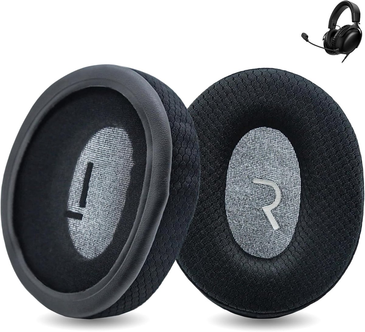 Comfortabele Vervangende Oorkussens voor Gaming Headsets - Geschikt voor HyperX Cloud Series, Verbeter Geluidskwaliteit en Draagcomfort
