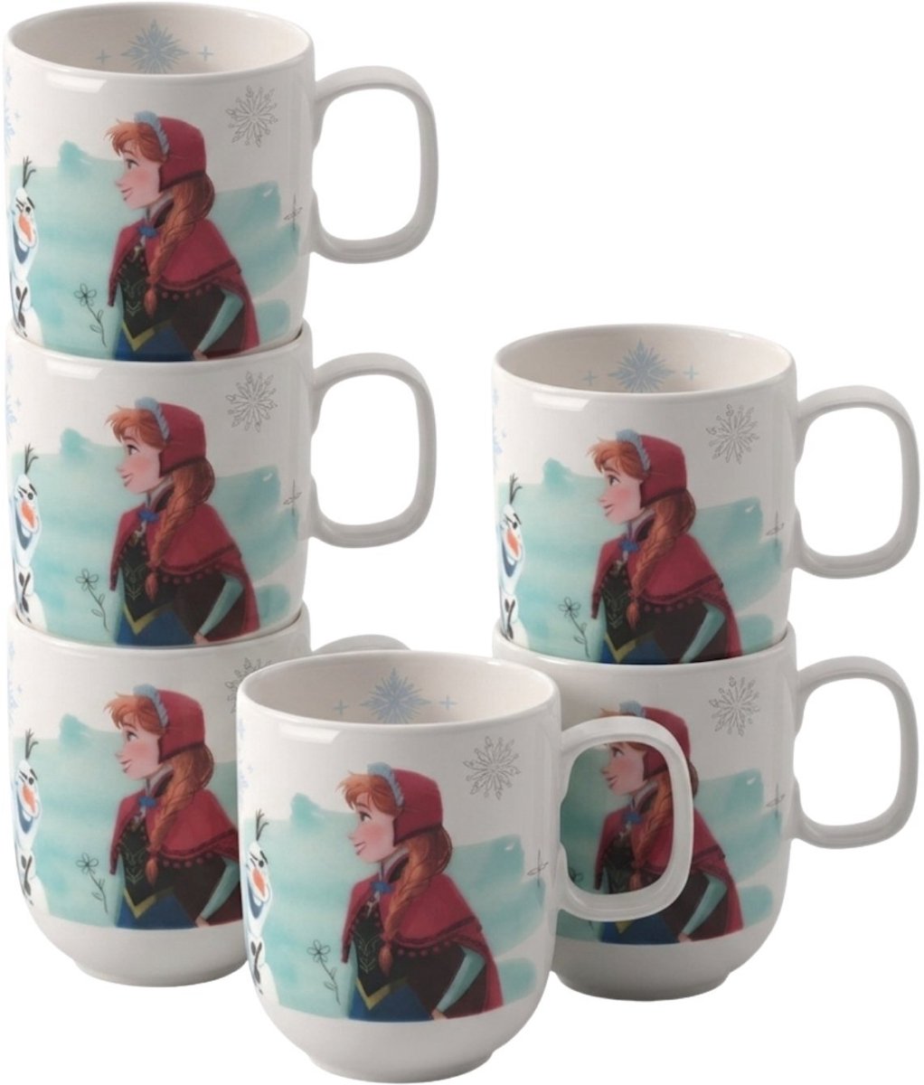 Becher mit Henkel Disney Frozen 280 ml Set van 6