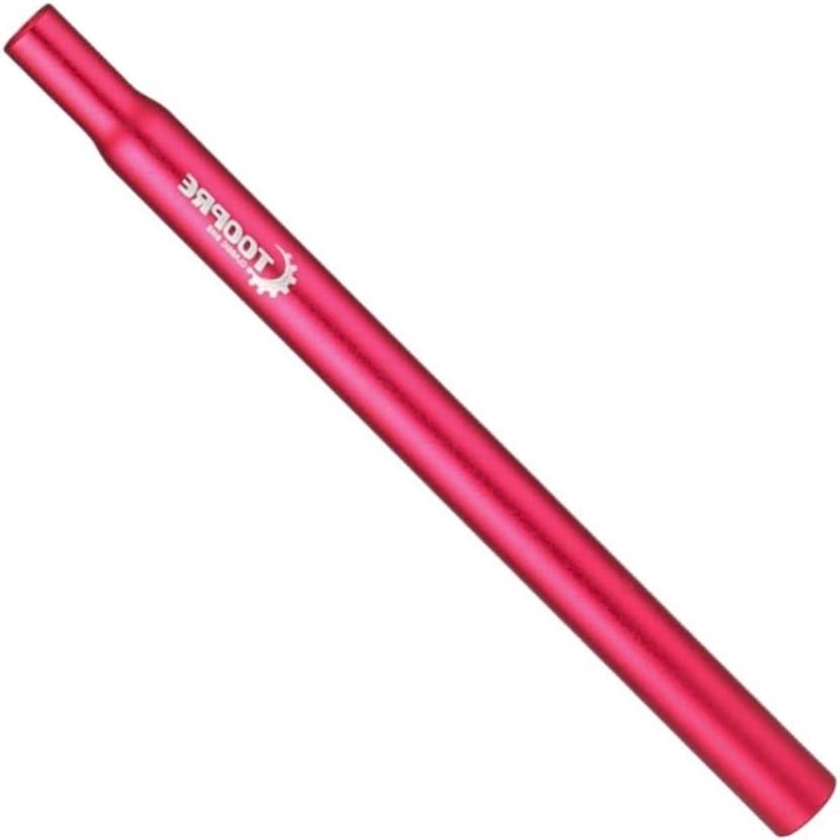 Zadelpen Fiets - Zadelsteun MTB - Comfortabel Fietsen - Verstelbare Vering - 28.6-350 mm - Rood