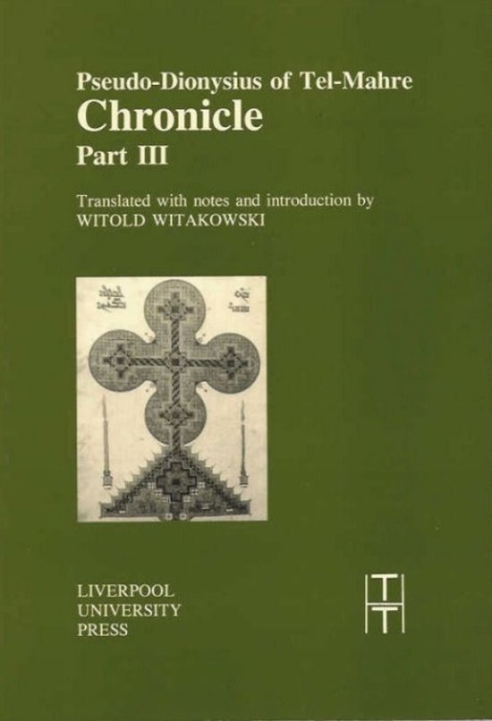 Pseudo-Dionysius of Tel-Mahre - cover