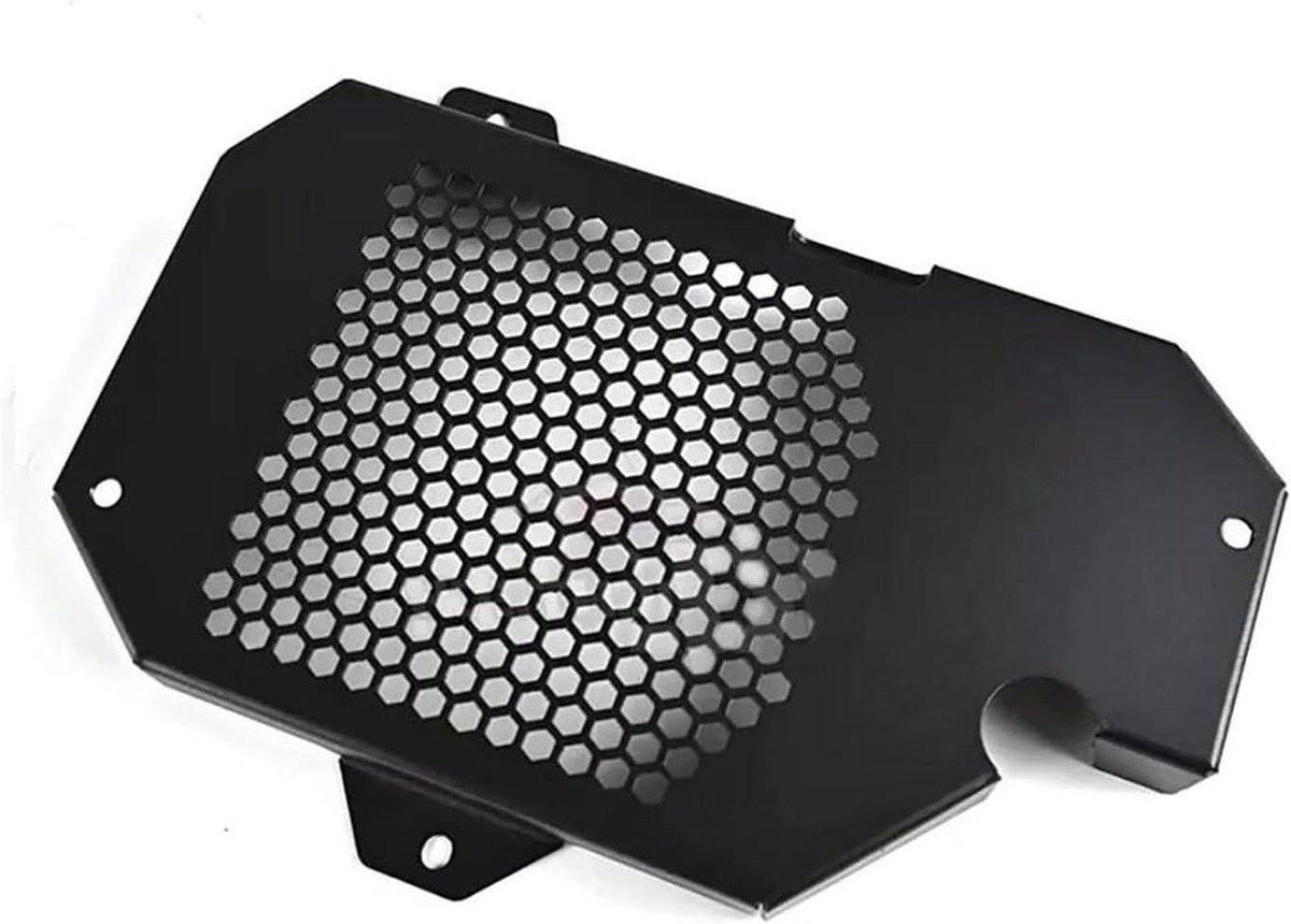 Motorfiets Radiator Cover - Beschermingsrooster Watertank - Motor Beschermen - Snelle Warmteafvoer - 500 Grams - Zwart