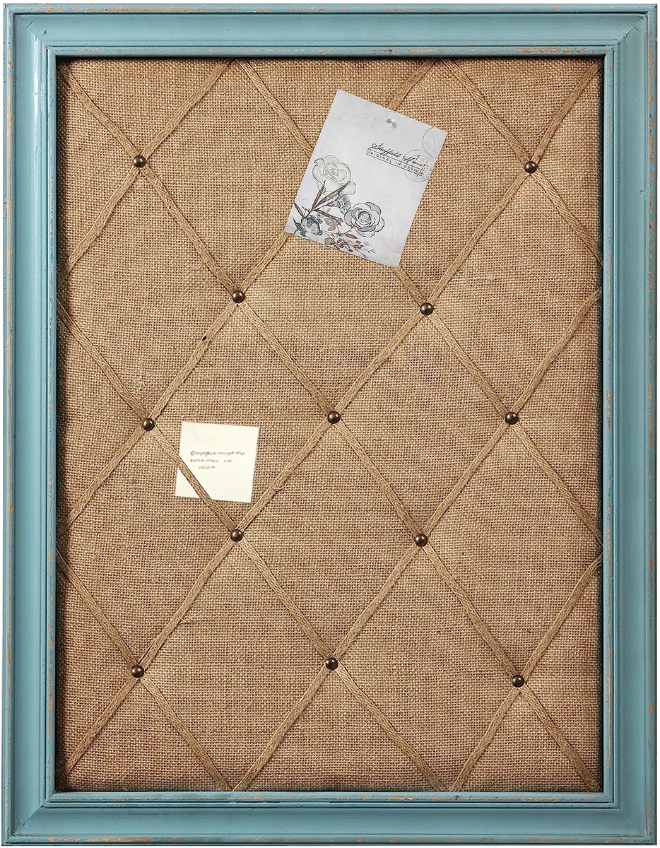 Dailygoods- Prikbord Groot - Kurk met Houten Lijst - Rustieke Uitvoering - Memobord - Decoratie - Functioneel Ontwerp - 52 x 68 cm