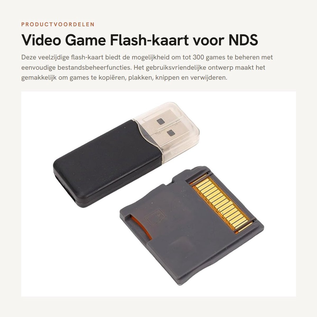 Dailygoods- Flashkaart Snelle Stabiele Prestaties - Ondersteunt 4G/128G - Eenvoudig Bestandsbeheer - Verbeterde Weergaveopties - Compatibel met NDSL/NDSI/NDSI XL/2DS/3DS/3DS XL - Gamekaart