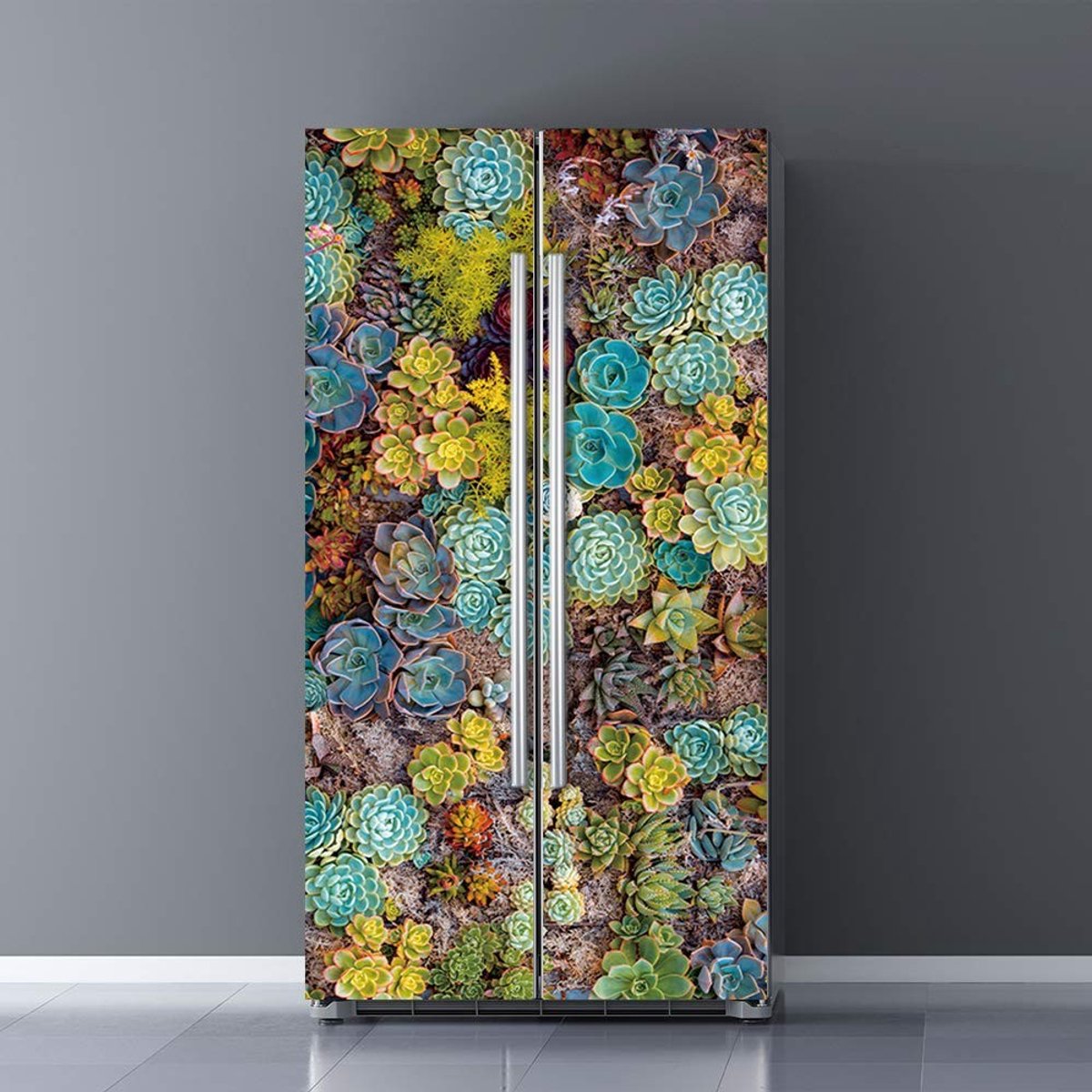 Dailygoods- Deursticker 3D Creatief - Muurdecoratie - Vinyl - Zelfklevend - DIY Decoratie - 2 Stuks - 41,5 x 200 cm