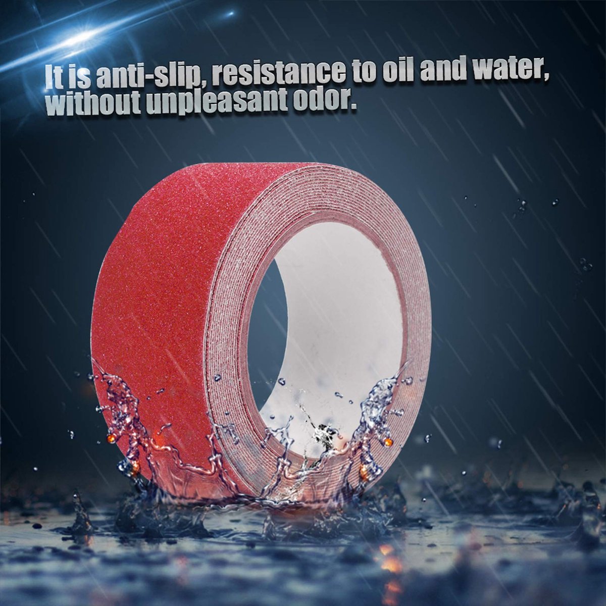 Dailygoods- Antislip Tape - Hoge Kwaliteit PVC - Sterke Hechting - Slipbestendig - Waterdicht - Duurzaam - Comfortabele Voeten - Antislipband