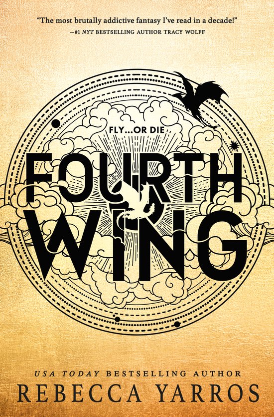 Fourth Wing (Engelstalige editie) - cover