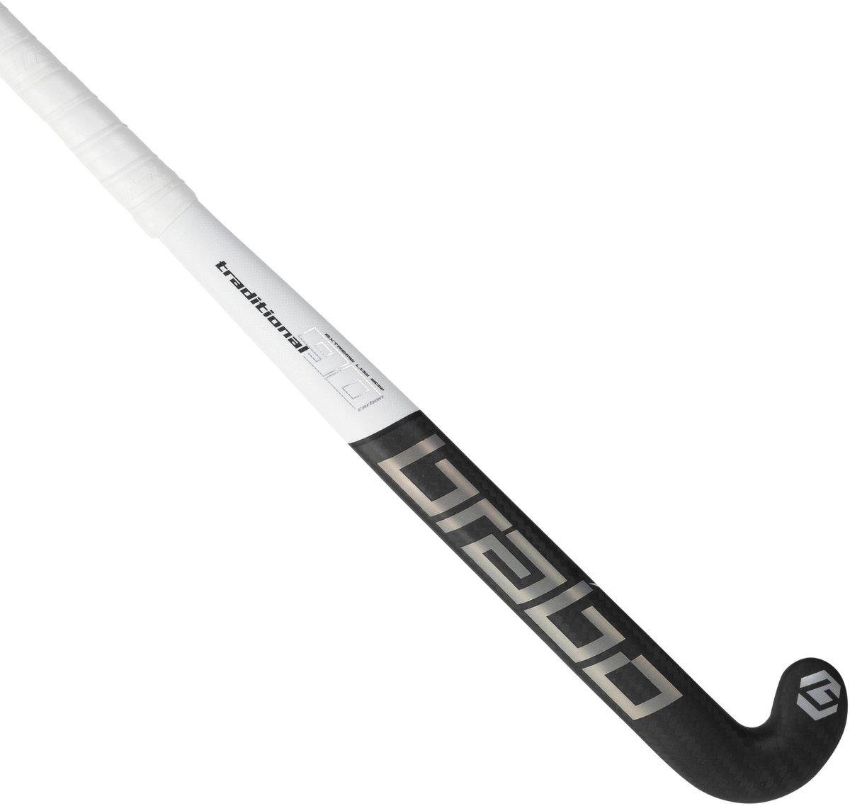 Brabo Traditional Carbon 90 ELB Bk/Si Senior Hockeystick