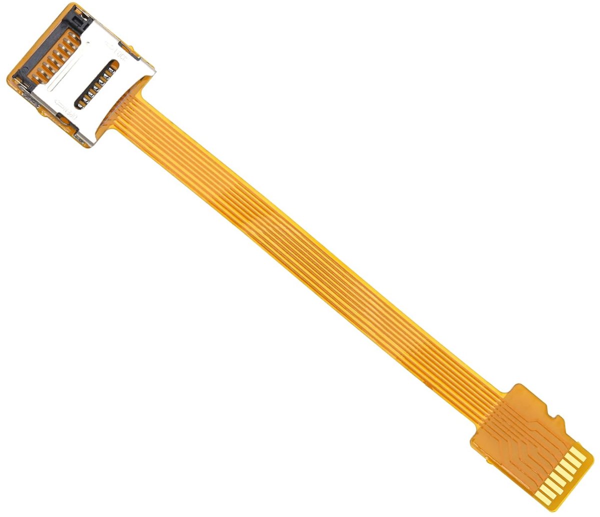 Dailygoods- Verlengkabel 9,4 cm - Micro TF-kaartuitbreiding - Compatibel met smartphones - Ultradun ontwerp - Lichtgewicht en draagbaar - Flexibel FPC-kabel - Micro Sd Kaart