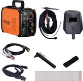 Kibani Lasapparaat TIG-200S incl. 10 Wolfraamelektroden - TIG & MMA Lasapparaat tot 4.0 mm - IGBT-Inverter-Technologie - Compact en Lichtgewicht - Elektrisch Lasapparaat 220V - RVS / Elektrode Lassen