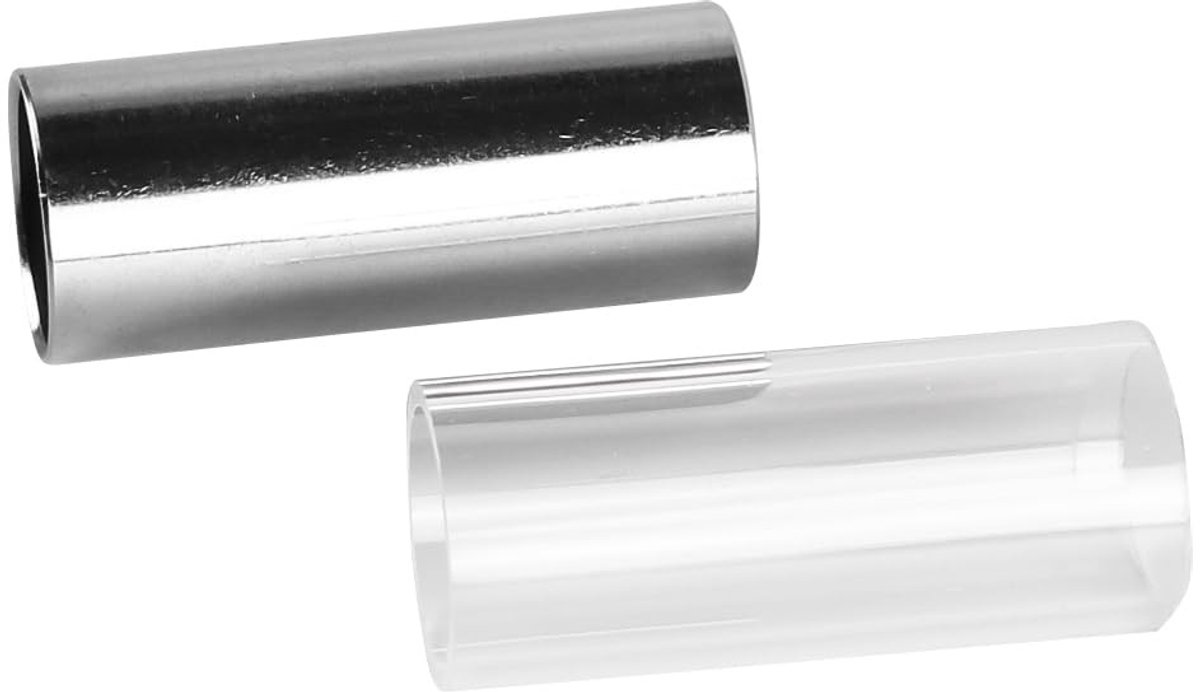Dailygoods - Gitaarslideset met Glazen en Roestvrijstalen Slide