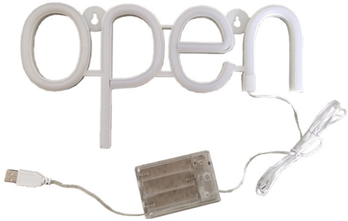 Dailygoods- Neon Sign Hoge Helderheid - Waterdicht Ontwerp - Mini Neon Wandlamp - LED Verlichting - Eenvoudig te Installeren - Geschikt voor Buiten Gebruik - Openbord