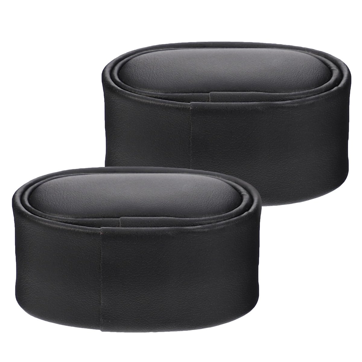Dailygoods- Horlogekussen 4 Stuks - PU/Horlogeopwinder - Zacht/Delicaat - Autoaccessoires voor Mannen - Afmetingen 6,5 x 4,5 x 3 cm - Duurzaam Materiaal