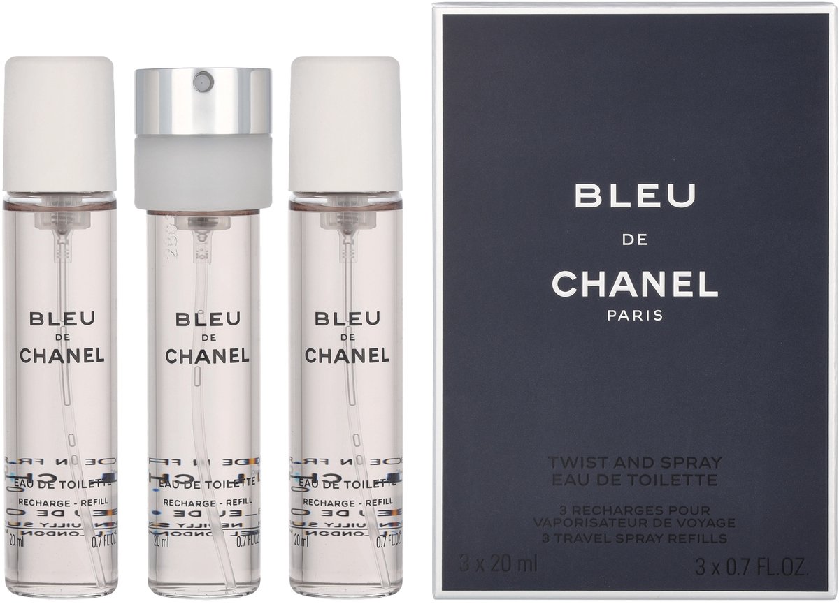 Chanel - Bleu De Chanel Navulling EDT 3x 20 ml – foto 8