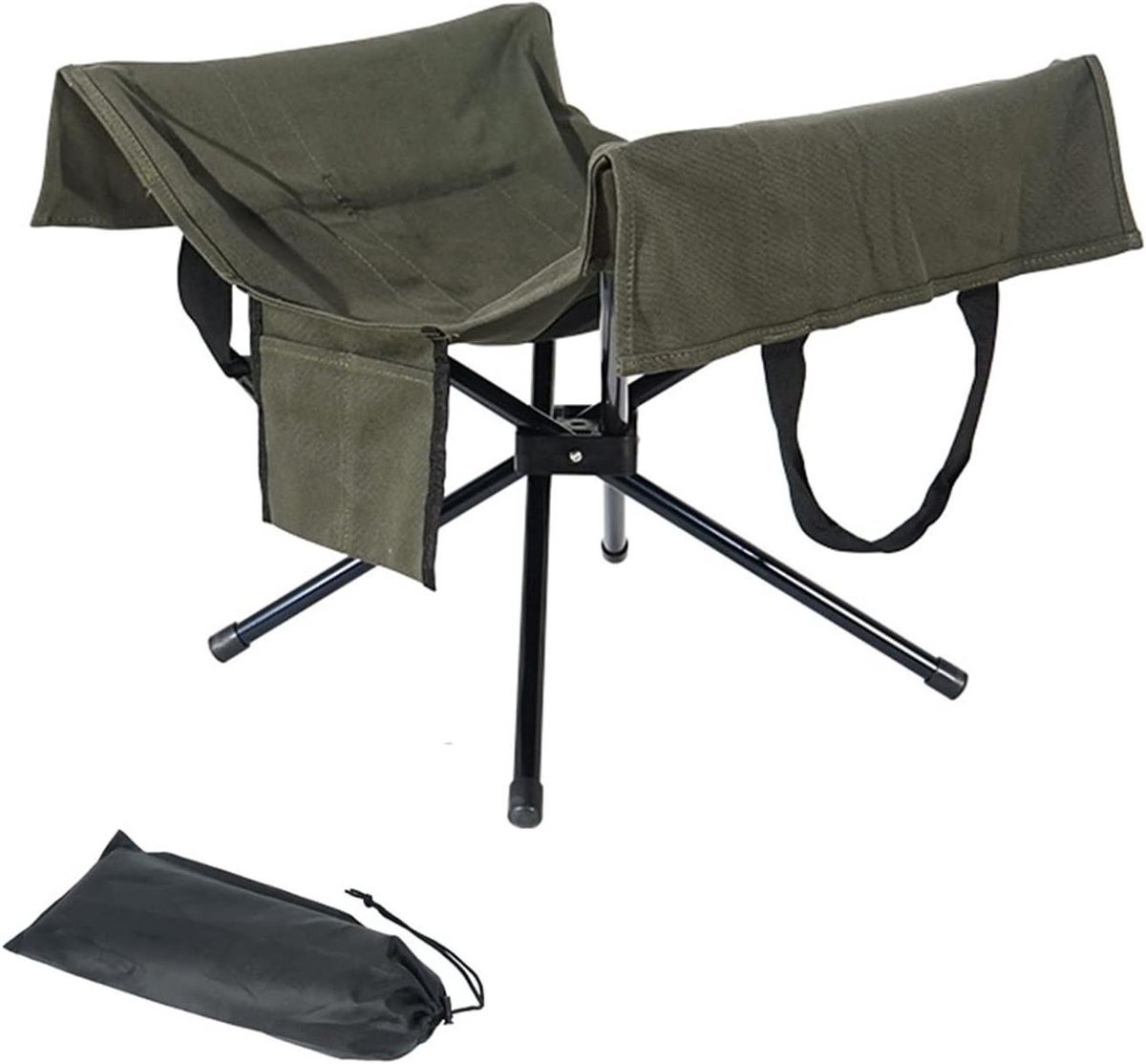 Brandhout Tas - Hout Houder - Open Haard - Stevig Canvas - 45x42.5x39.5 cm - Naturel