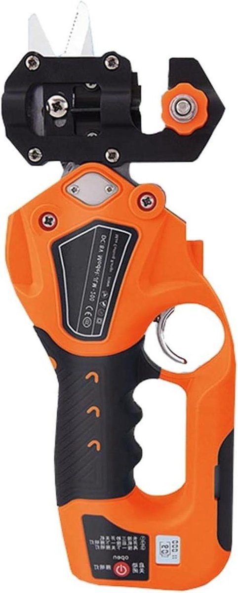 Elektrische Snoeischaar - Entschaar Tuinschaar - Snoeien En Enten - 2 In 1 - 275 mm - Oranje