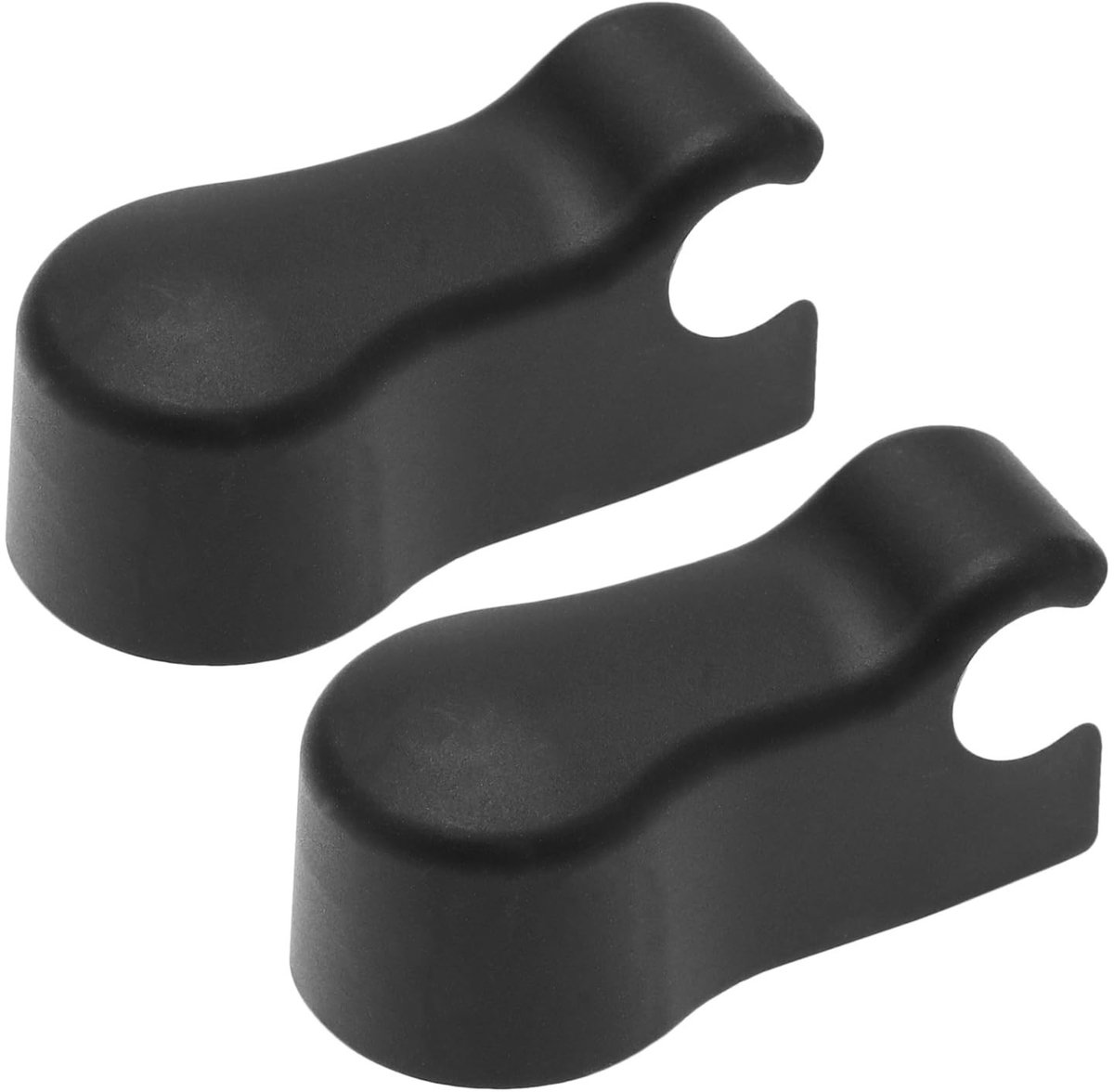 Dailygoods- Ruitenwisserarm Afdekking Vervanging - 2 Stuks - Compatibel met Land Rover Defender 2002-2016 - Kunststof - OE Nummer LR058466 - Duurzaam en Beschermend - Wisserkap
