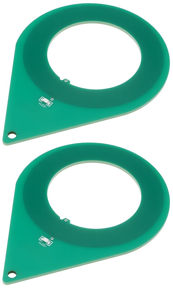 Dailygoods - Auto Sleutel Lock Loop Inspectie voor Afstandsbediening en Chip Sleutel