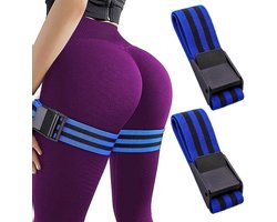 2 Stuks BFR Bands voor Spieropbouw en Training van Armen en Benen, Flexibele Elastische Bands voor Verbeterde Bloedcirculatie en Krachttraining