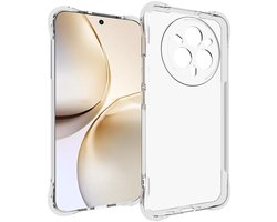Transparant Hoesje Geschikt voor Realme 14 Pro Plus | Schokbestendig TPU | Back Cover | Dun | Flexibel | Shockproof | Doorzichtig