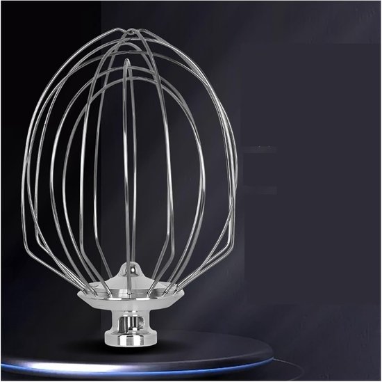 Eierklopper Accessoires - Mengen Bal Mixer - Keuken Gebruik - Roestvrij Staal - 7L Kompatibel - Zilver — afbeelding 3