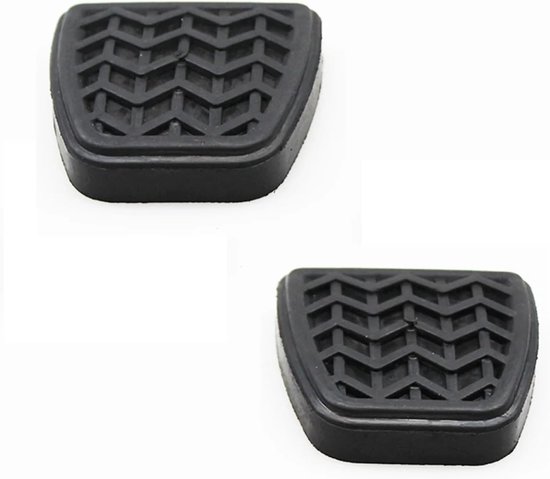 Pedaalhoezen Auto - Rem Koppeling Pads - Veiliger Rijden - Antislip Oppervlak - One Size - Zwart — afbeelding 3