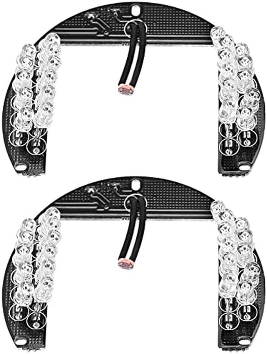 IR LED Board - Infrarood Verlichting - Nachtzicht Verbeteren - 22 LEDs 850nm - 82mmx62mm - Niet gespecificeerd