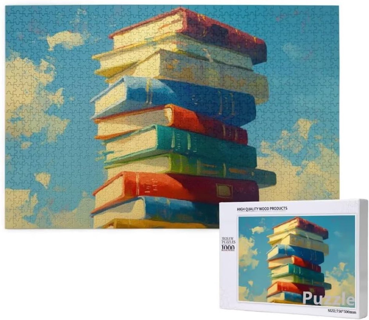 Puzzel 3000 Stukjes - Legpuzzel Volwassenen - Ontspanning Thuis - Uniek Gesneden Stukjes - 122 x 81 cm - Kunstpatroon