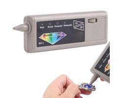 Diamant Tester - Edelsteen Pen - Sieraden Keuren - Hoge Gevoeligheid - Compact Ontwerp - Zwart