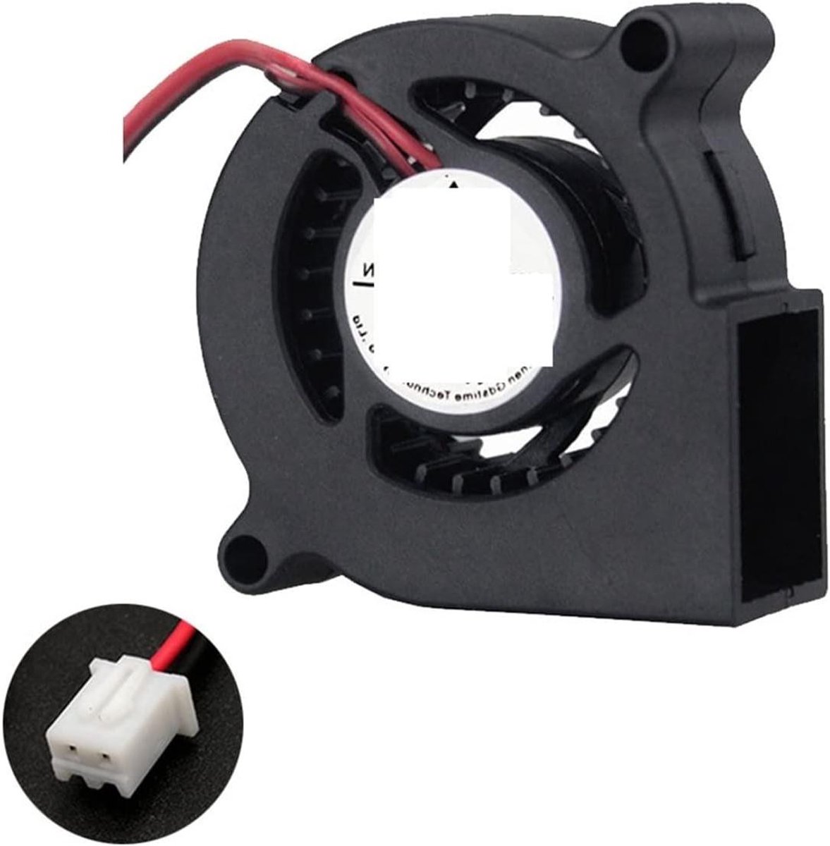 Koelventilator Turbo Fan - 3D Printer Fan - 3D Printer Koelen - Hoge Precisie Kogellager - 50x50x20mm - Zwart