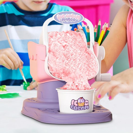 IJsmachine - Dessert Maker - Thuisgebruik - Eenvoudig te bedienen - 175 x 221 x 192 cm - Roze — afbeelding 3