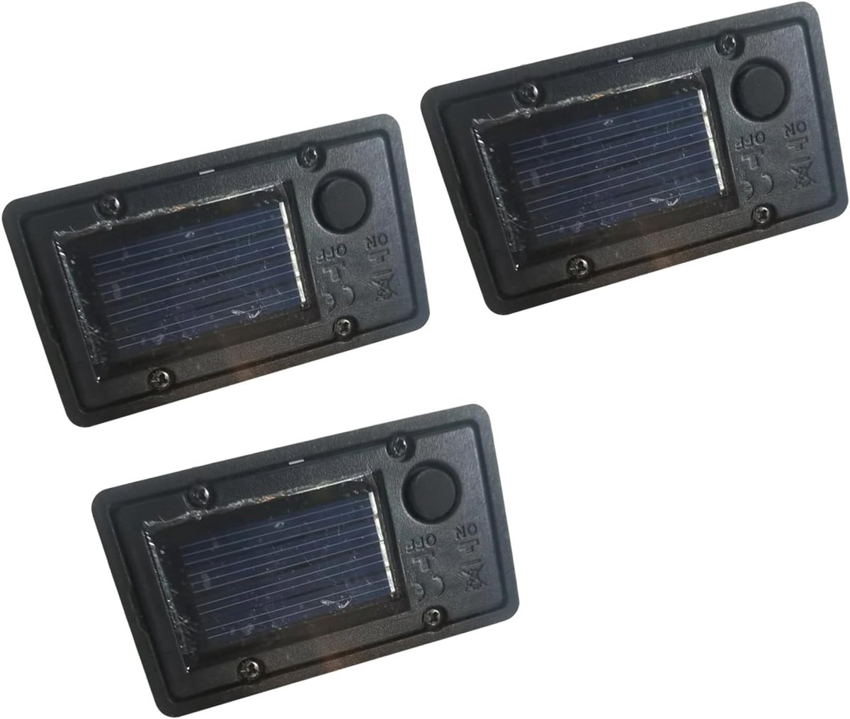 Zonne-lamp Vervanging Top - Solar Lamp Accessoire Zonnecel Doos - Buitenverlichting Installeren - Automatische Schemeringssensor