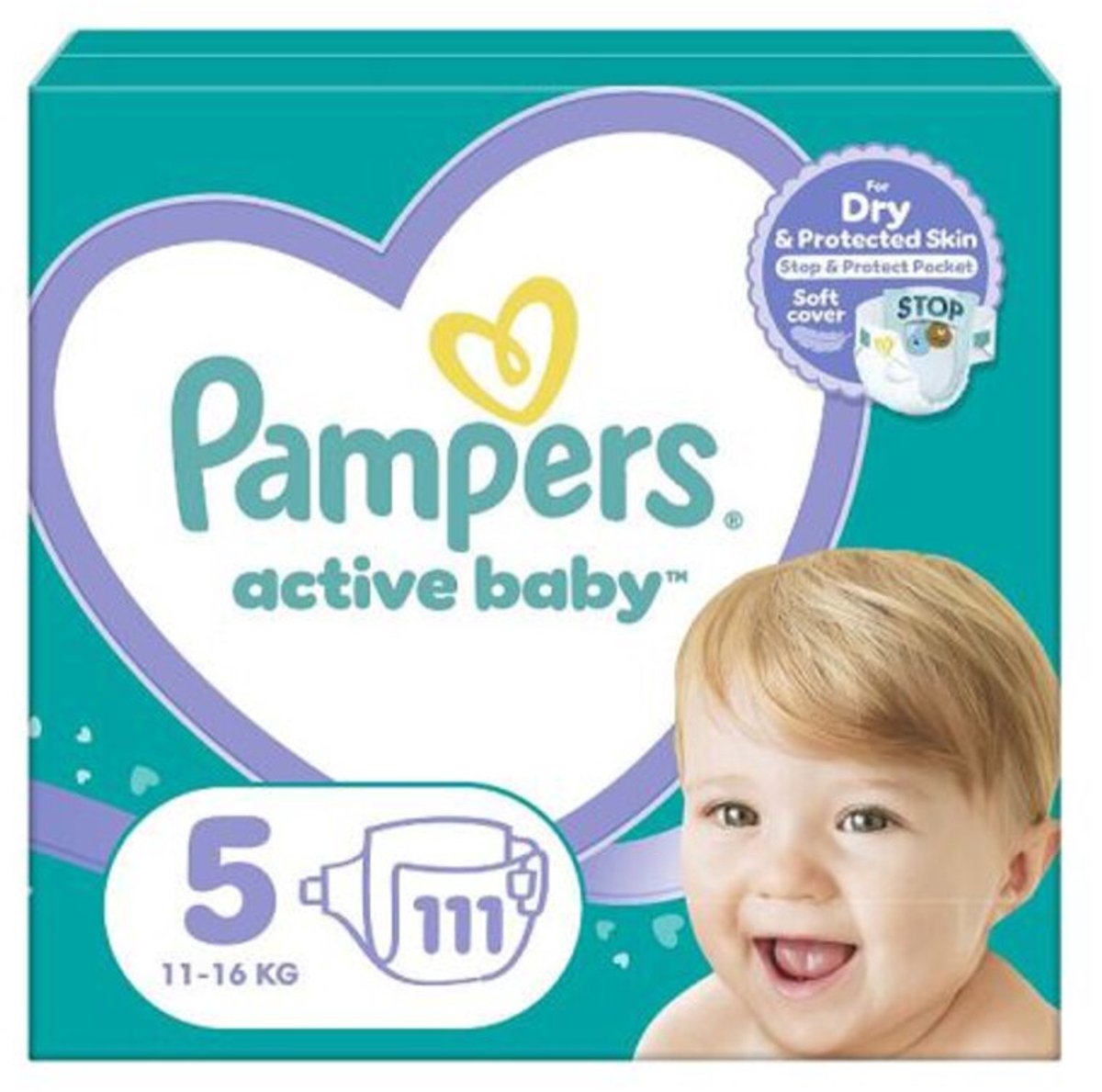 Pampers Active Baby luiers maat 5 | 111 stuks