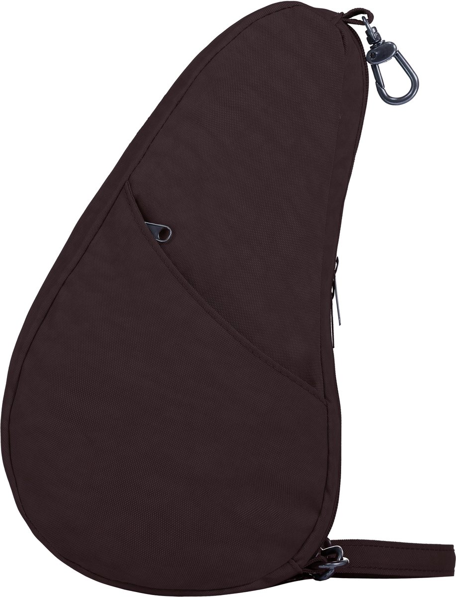Healthy Back Bag Textured Nylon Large Baglett Raisin