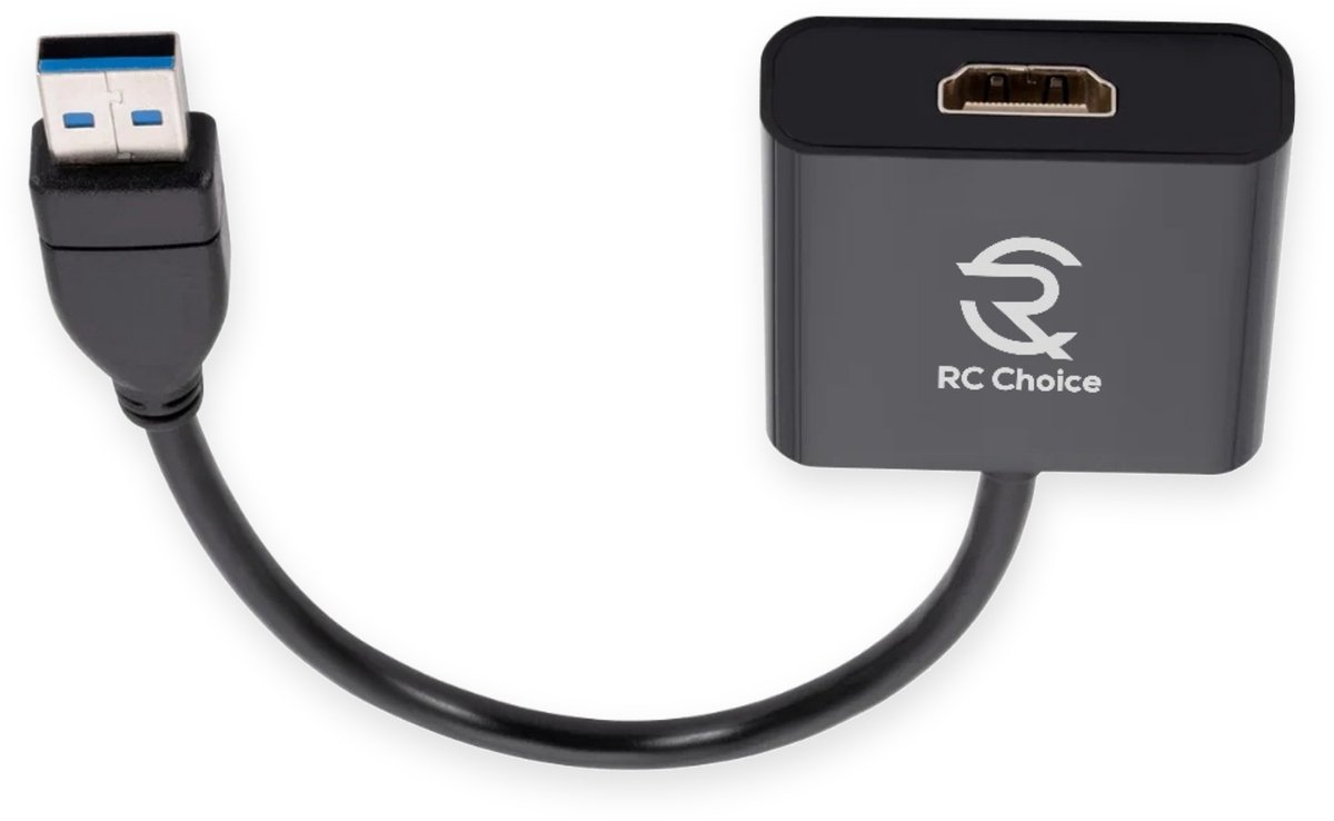 USB 3.0 naar HDMI Adapter Kabel - Full HD 60Hz - USB Male naar HDMI Female