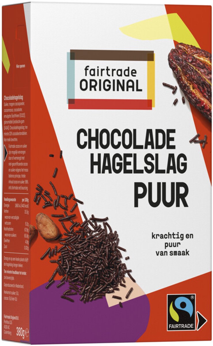 Fairtrade Original Hagelslag Puur - 380 gr
