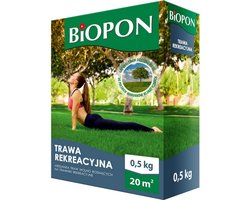 Biopon BIO-1113 Serie - Recreatief Gras - 0,5 kg - Vorstbestendig - Sterk en Groeit Langzaam