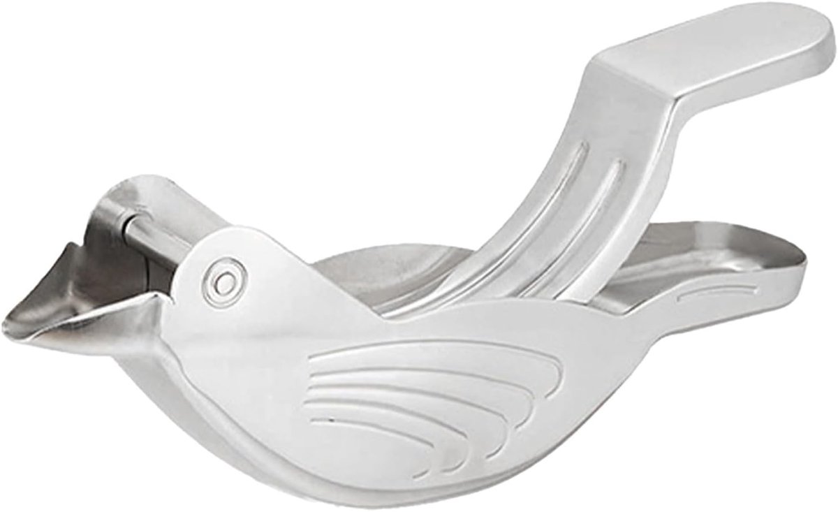 Citroenpers Vogel - Citruspers Handig - Sap Persen - Vogel Design - 115 cm - Zilverkleurig