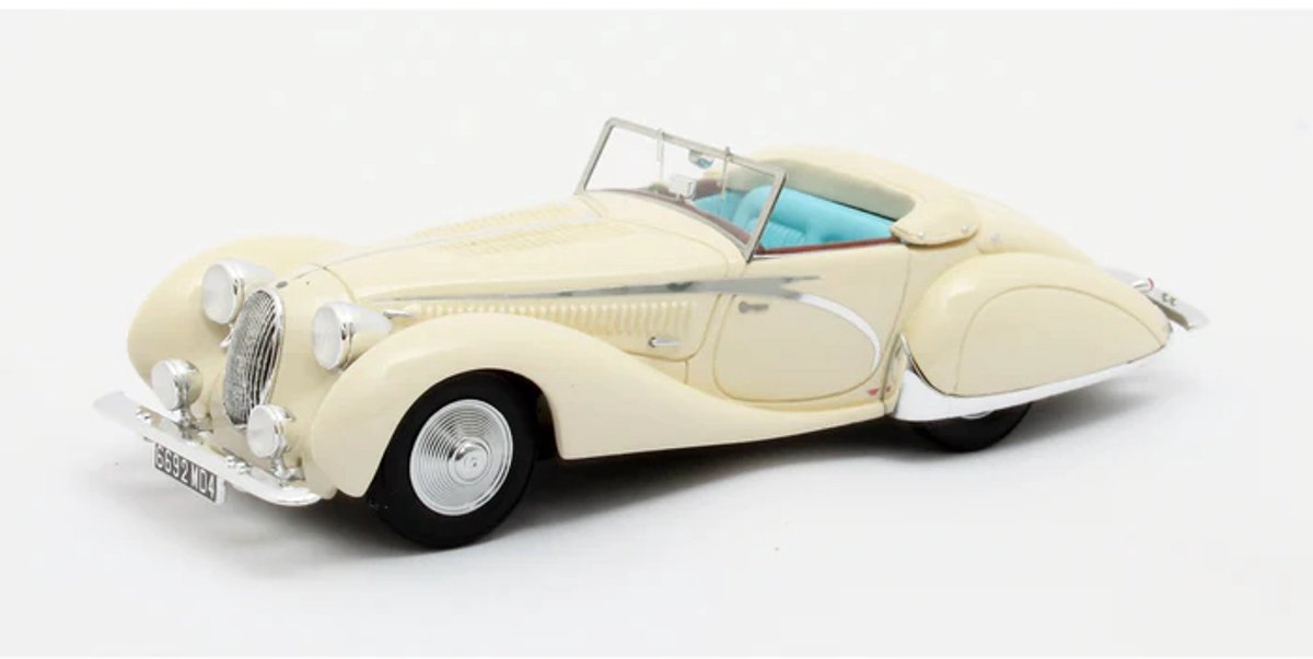 Talbot-Lago T150C Cabriolet Figoni & Falaschi Open 1936 - 1:43 - Matrix Scale Models