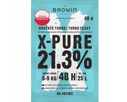 Turbo X-Pure - Gist - Hoog Alcoholpercentage 21,3% - 135g