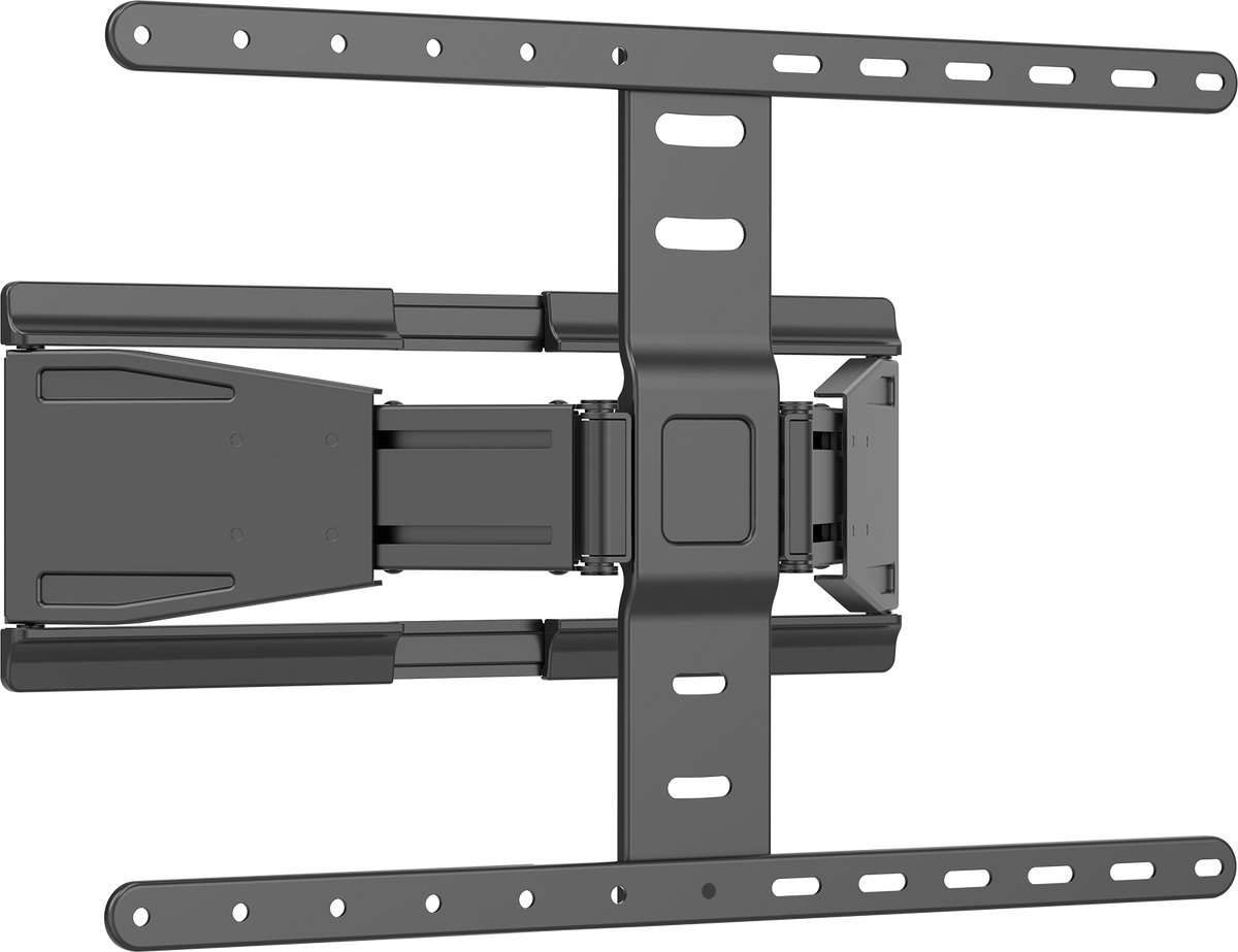 Krüger & Matz Ultra Slim Universele Verstelbare Televisie Beugel Voor LED LCD TV Van 43 Tot 90 Inch - Max 50 Kg - verticale en horizontale aanpassing - muurbeugel - slank ontwerp