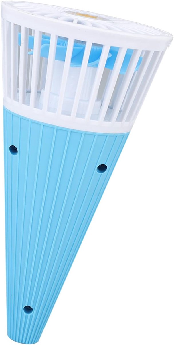 Mini Handventilator - Draagbare Ventilator - Persoonlijke Koeling - Nekhangend Ontwerp - 15.5x7.8cm - Wit