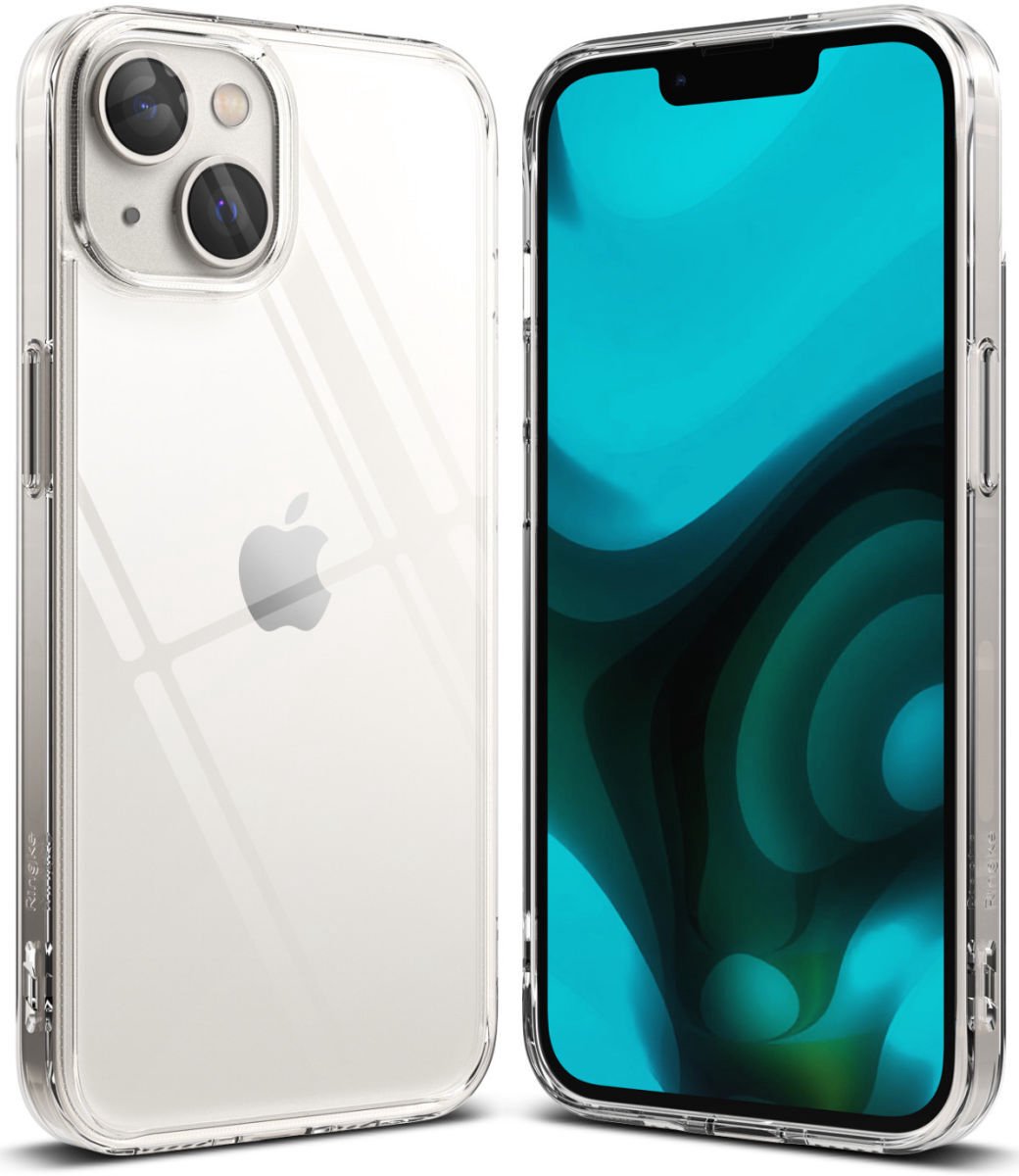 Ringke Fusion Hoesje Geschikt voor Apple iPhone 14 Hoesje Back Cover Transparant