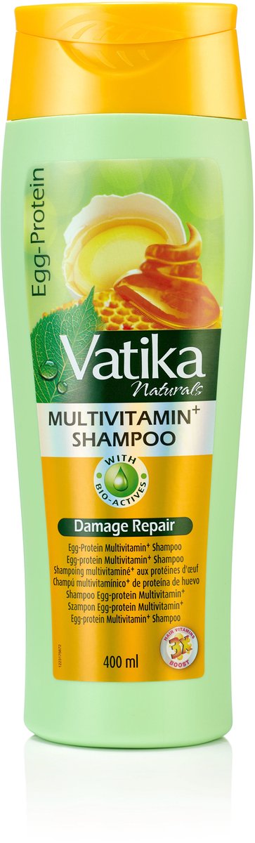Vatika Naturals Multivitamine Shampoo Ei-Eiwit 400 ml