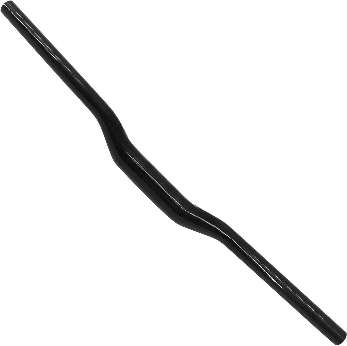 MTB Fietsstuur - Racefiets Stuur - Comfortabel Fietsen - Volledige Koolstofvezel - 700mm - Zwart
