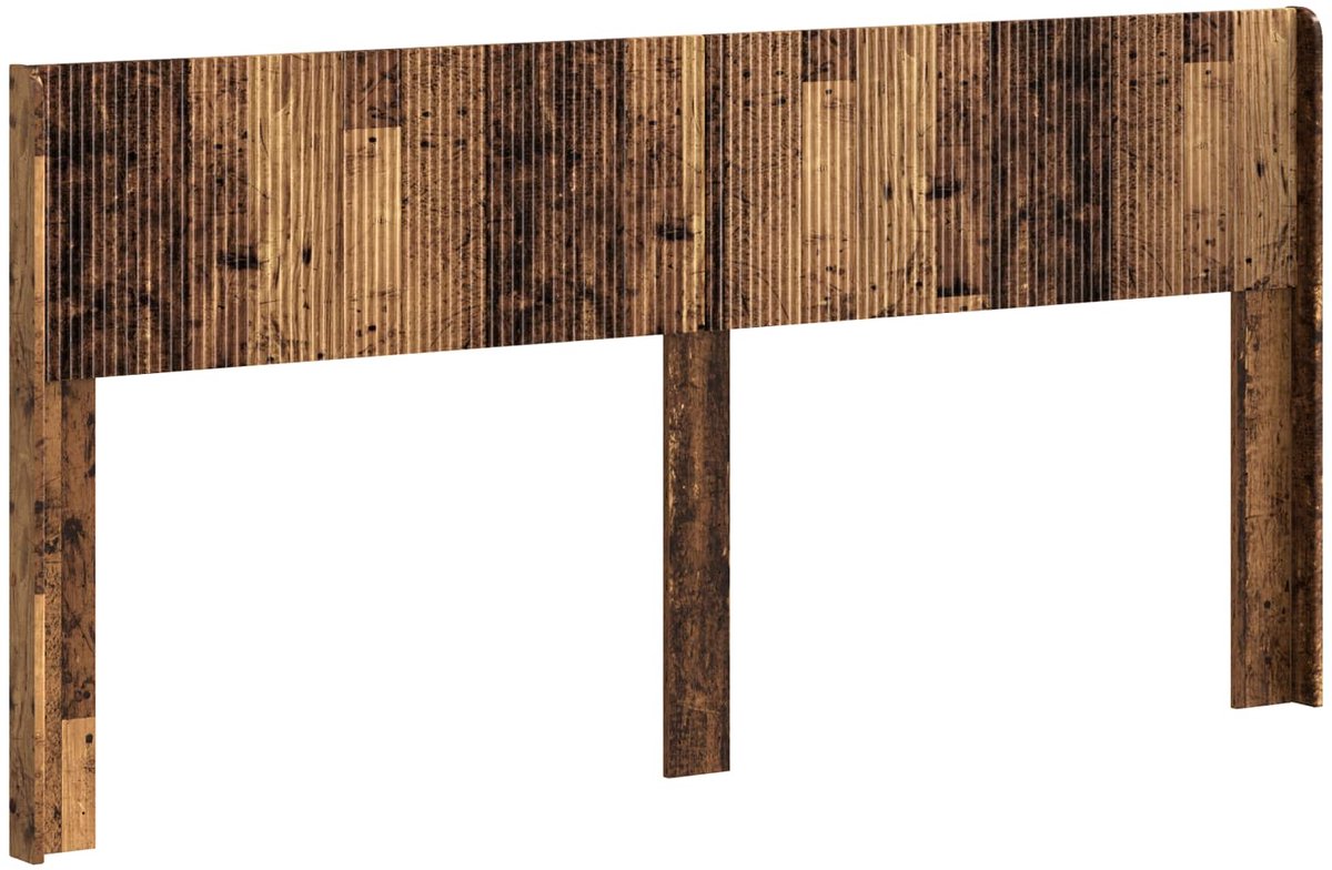 vidaXL - Hoofdbord - Oud - hout - PB